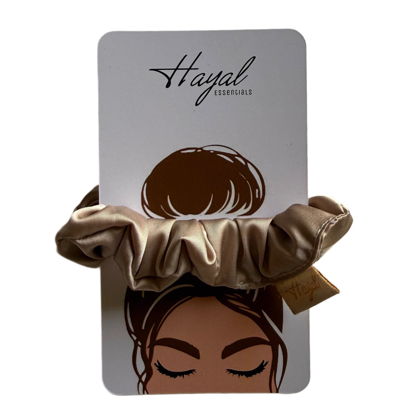 Satin scrunchie
