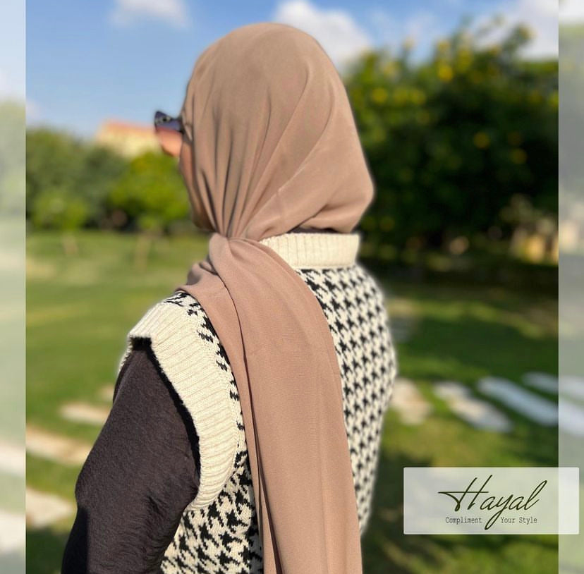 Rectangular hijab