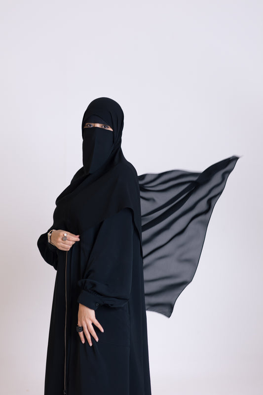 Rectangular hijab