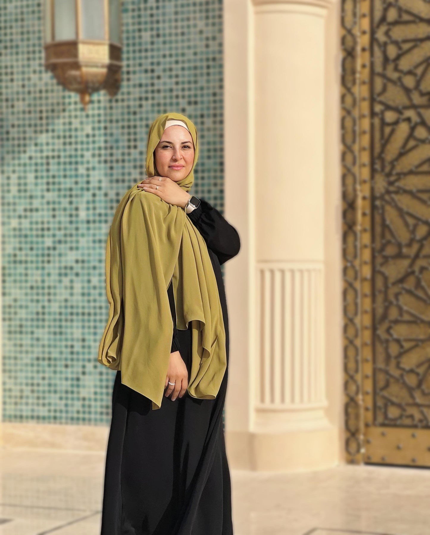 Rectangular hijab