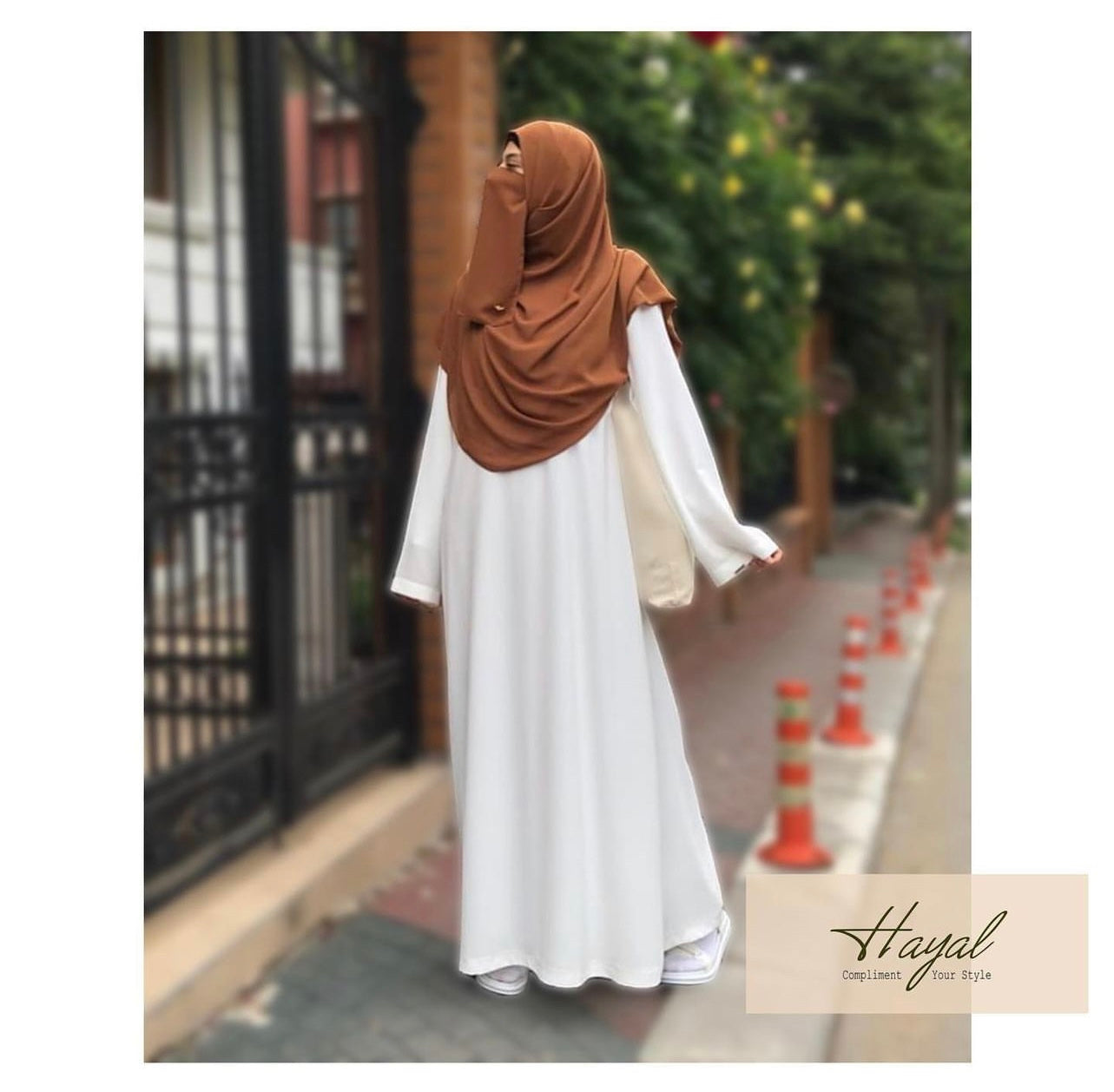 Rectangular hijab