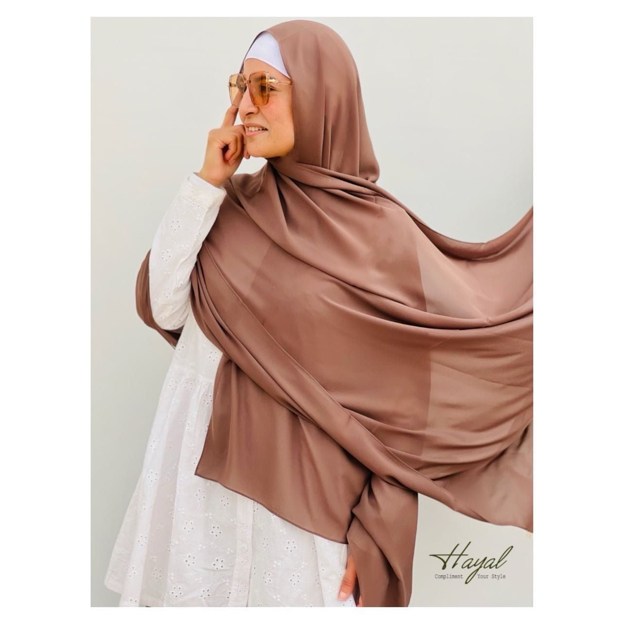 Rectangular hijab