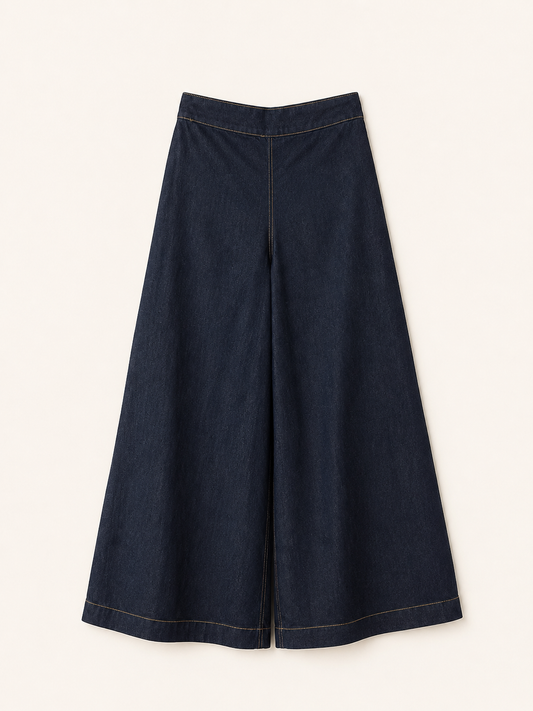 Ink Denim wide leg