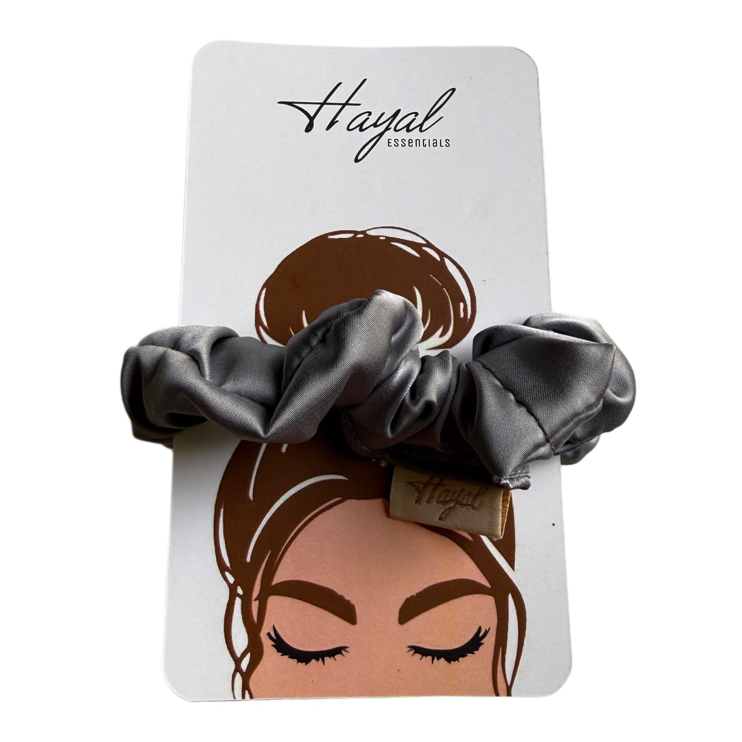 Satin scrunchie